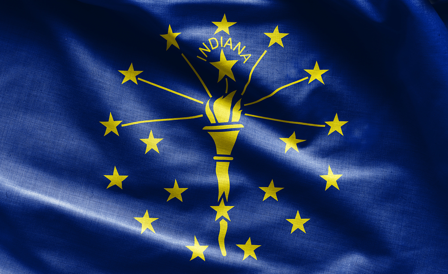 Indiana State Flag